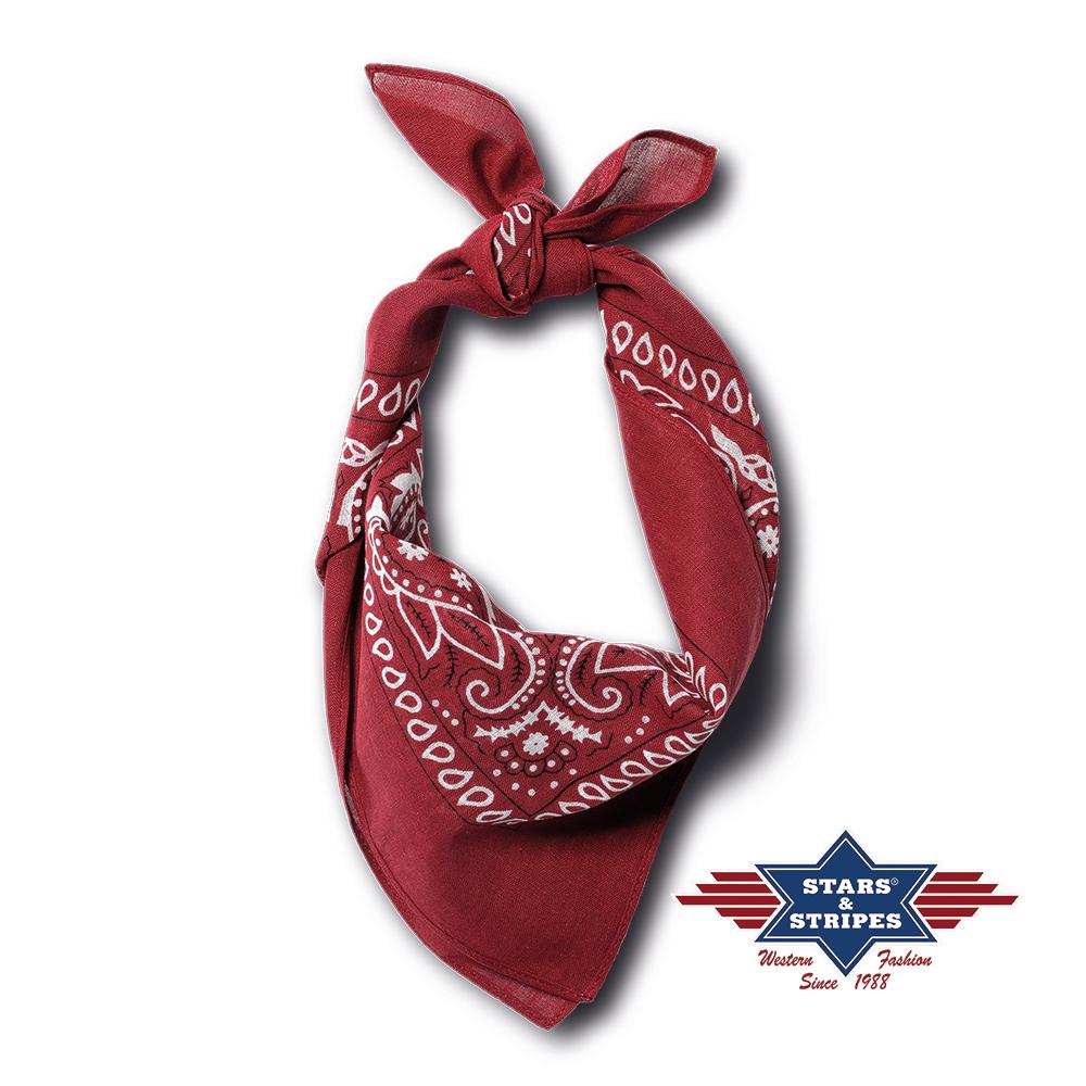 BANDANA-01 - bordeaux
