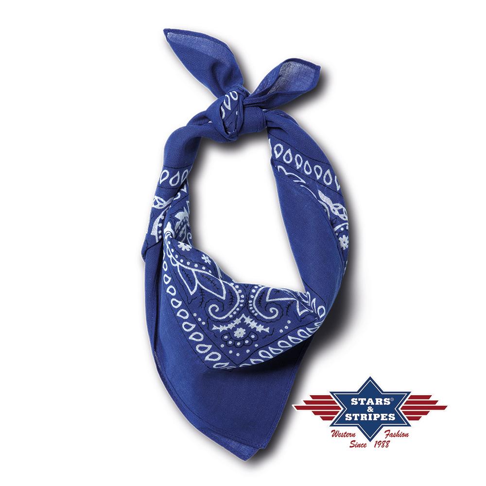 BANDANA-07 - Royal blue
