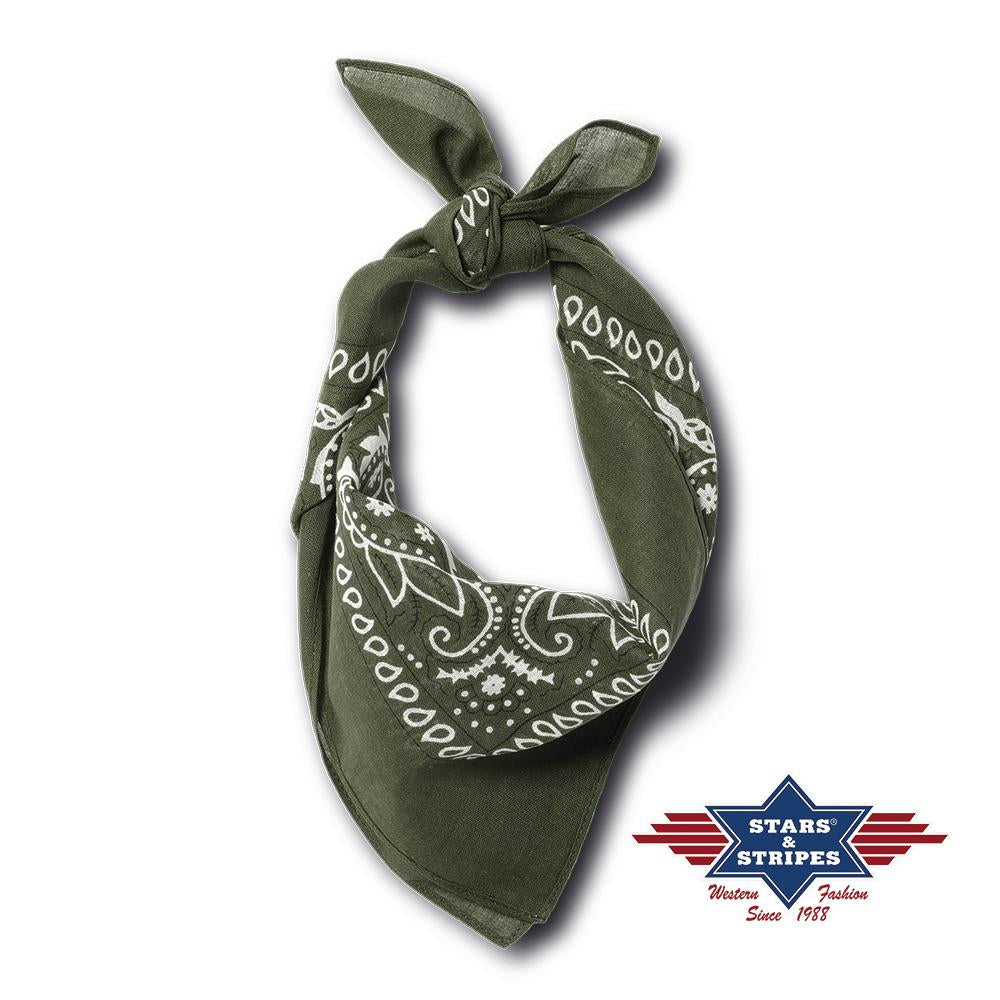 BANDANA-10 - olive green