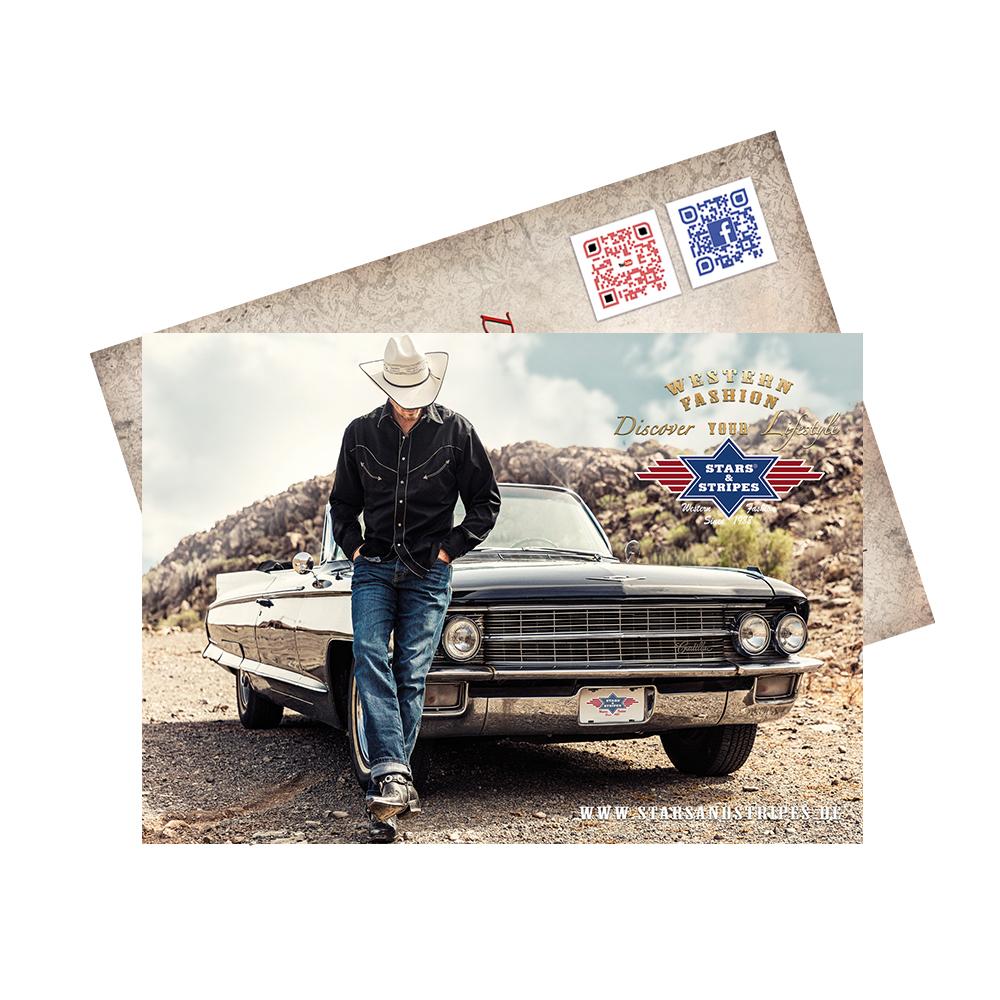 Postkarte Black Eagle