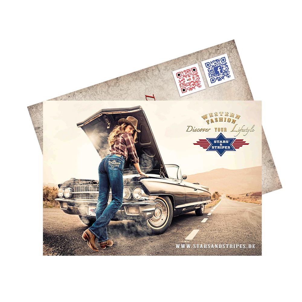 Postkarte Diamond-Cate