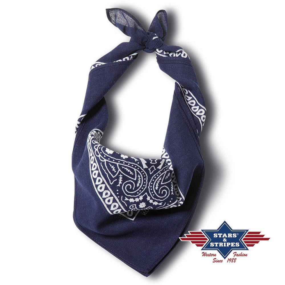 BANDANA-08 - navy blue