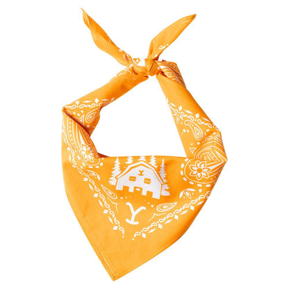 BANDANA-18 YELLOWSTONE - yellow