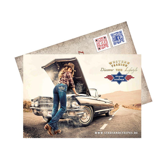 Postkarte Diamond-Cate